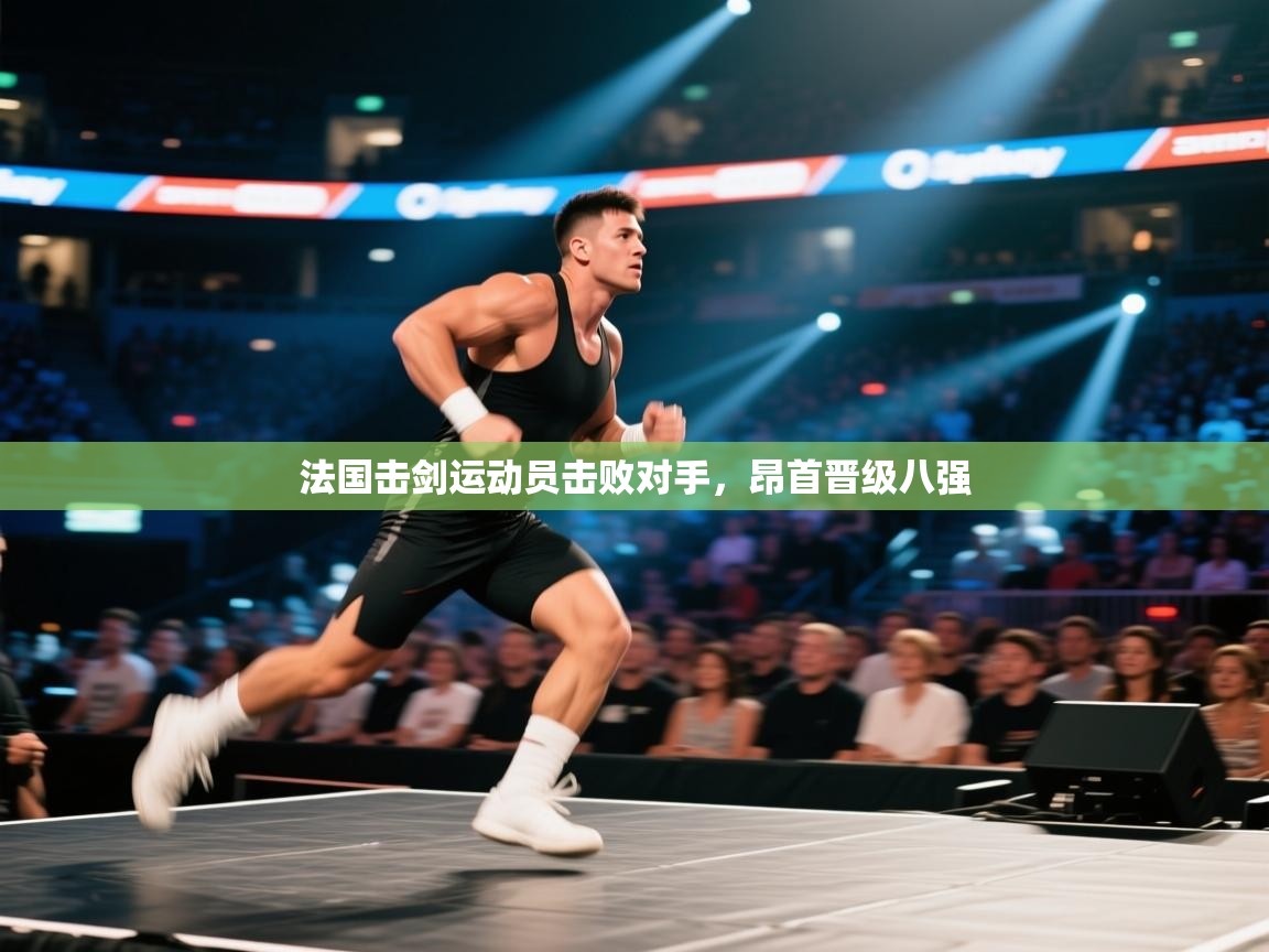 法国击剑运动员击败对手，昂首晋级八强
