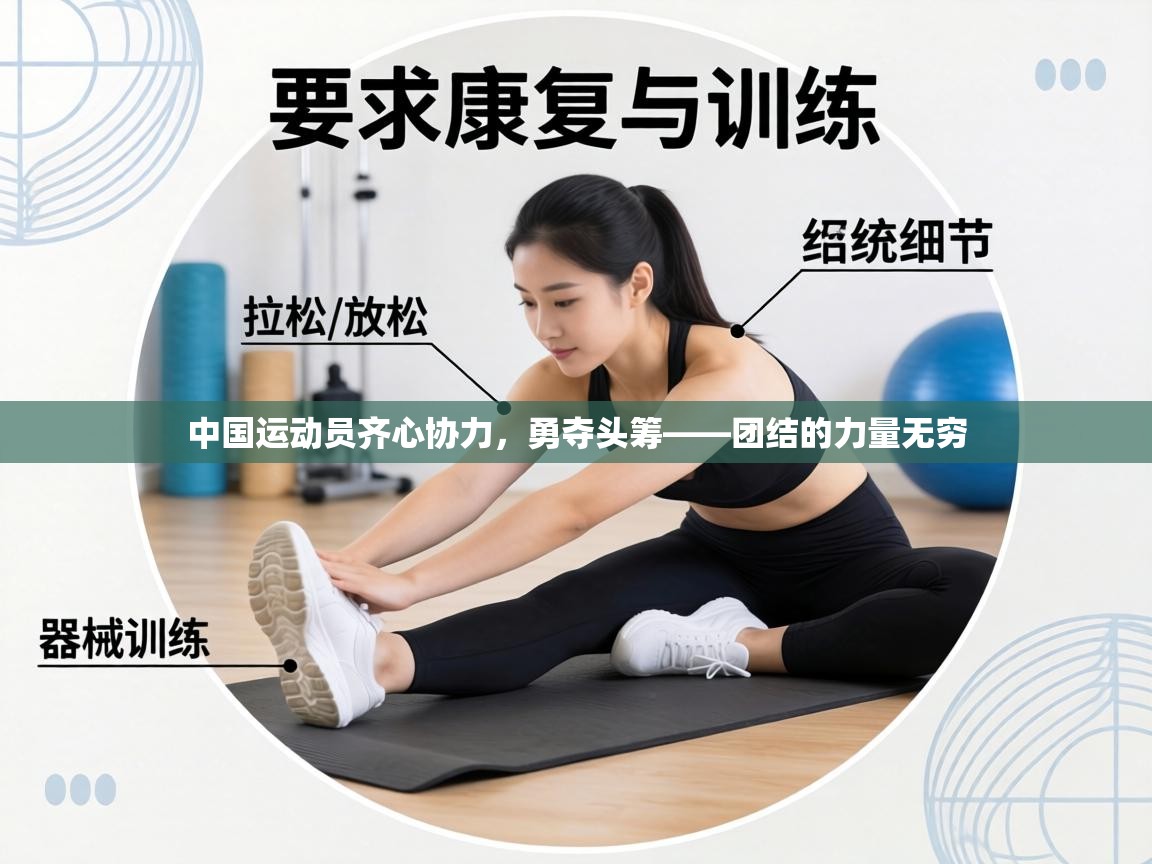中国运动员齐心协力，勇夺头筹——团结的力量无穷